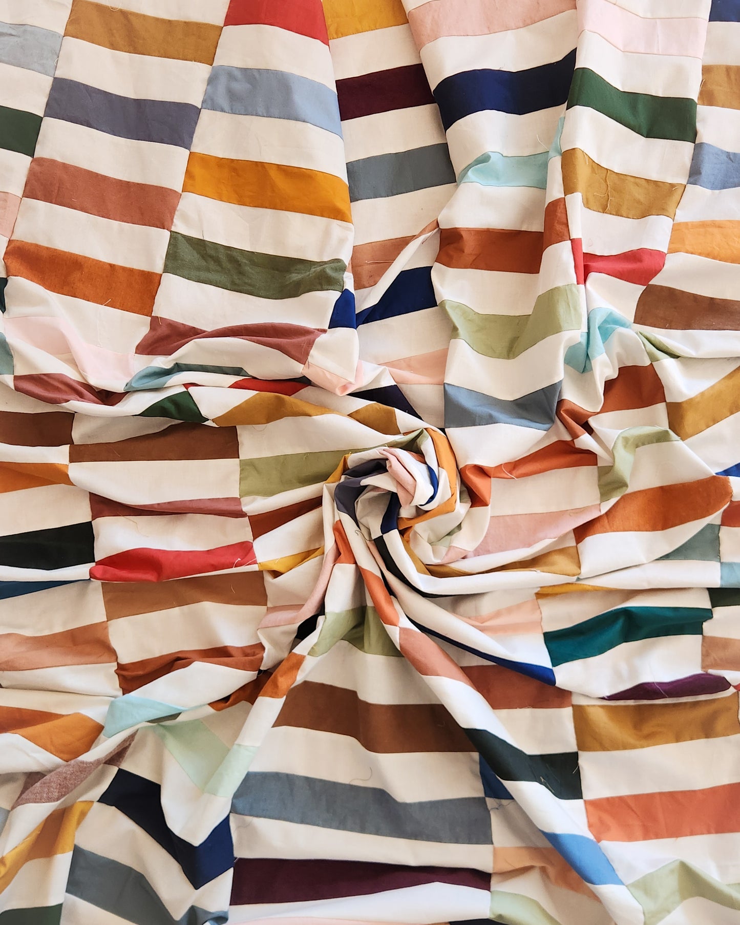 Scrappy Strokes Quilt Pattern