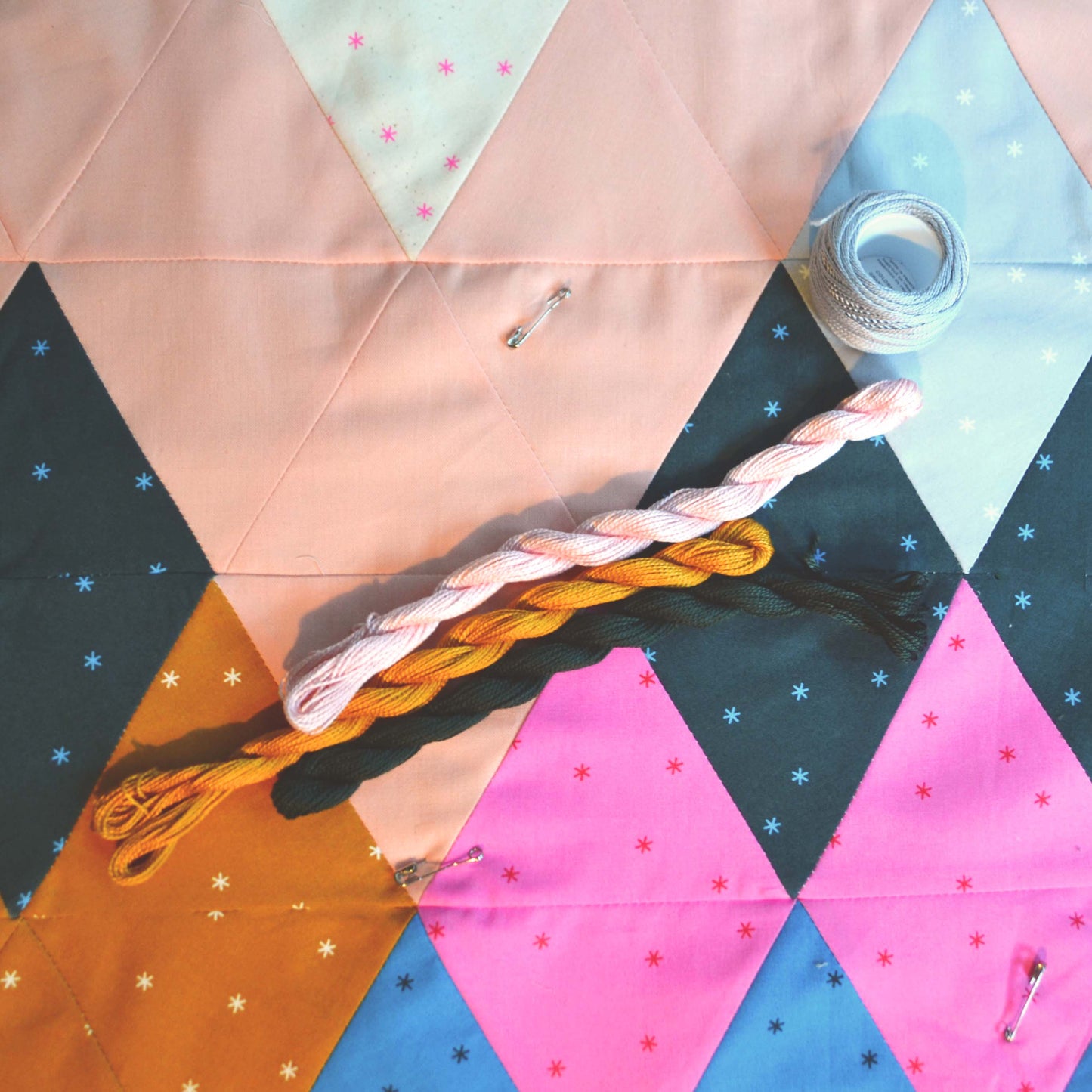 Mountain Diamond Quilt Pattern