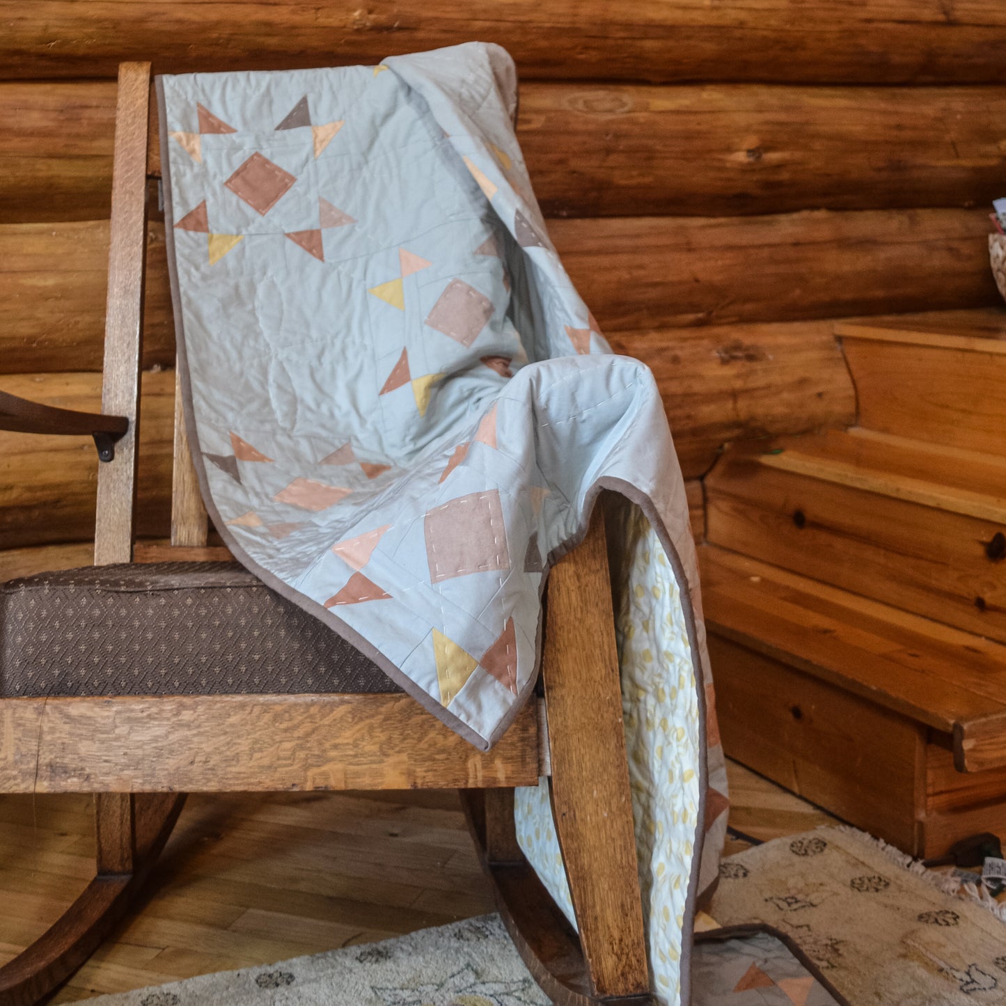 Golden Lattice Quilt Pattern