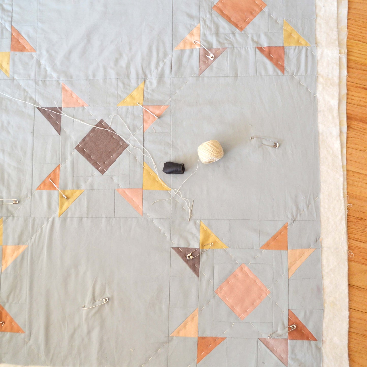 Golden Lattice Quilt Pattern