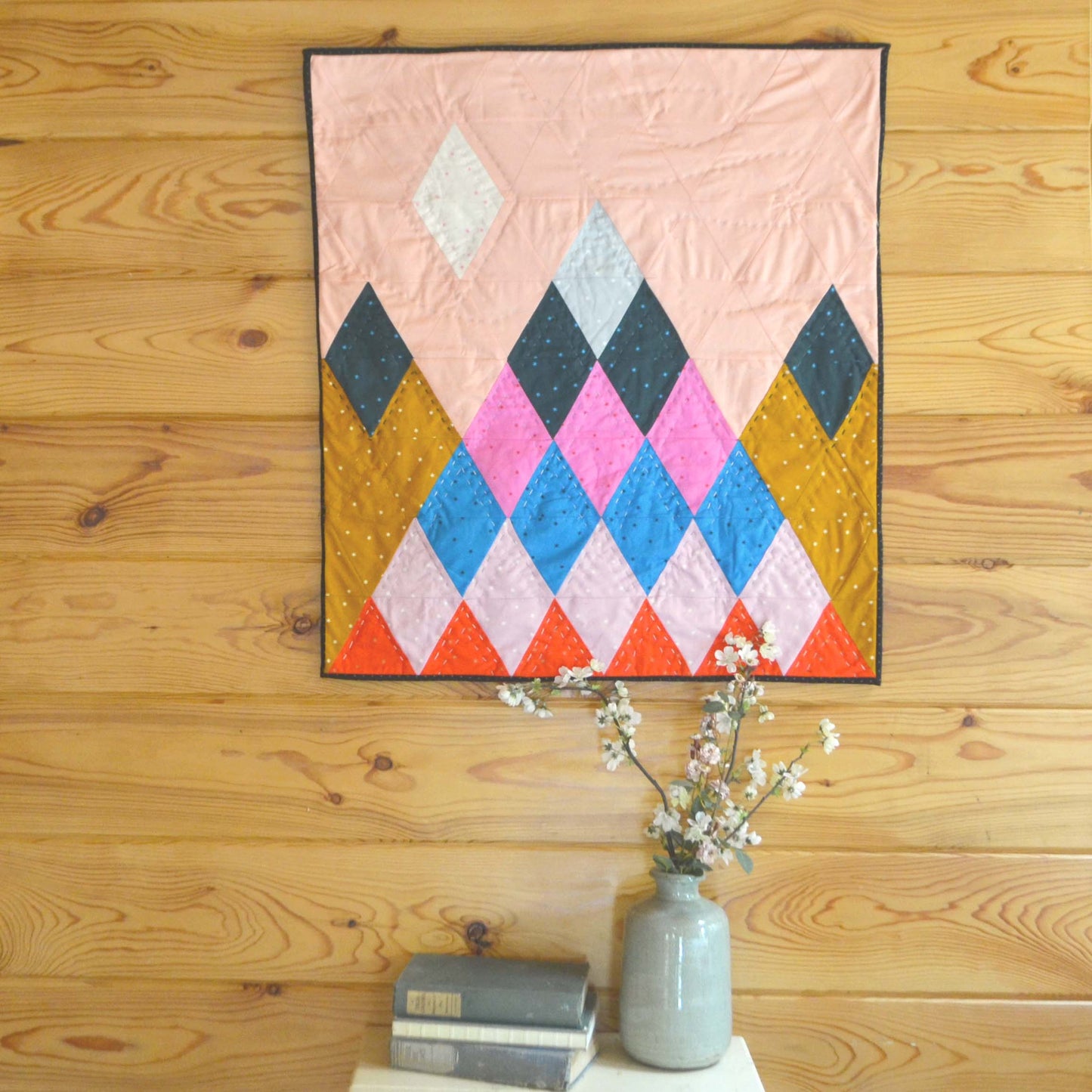 Mountain Diamond Quilt Pattern