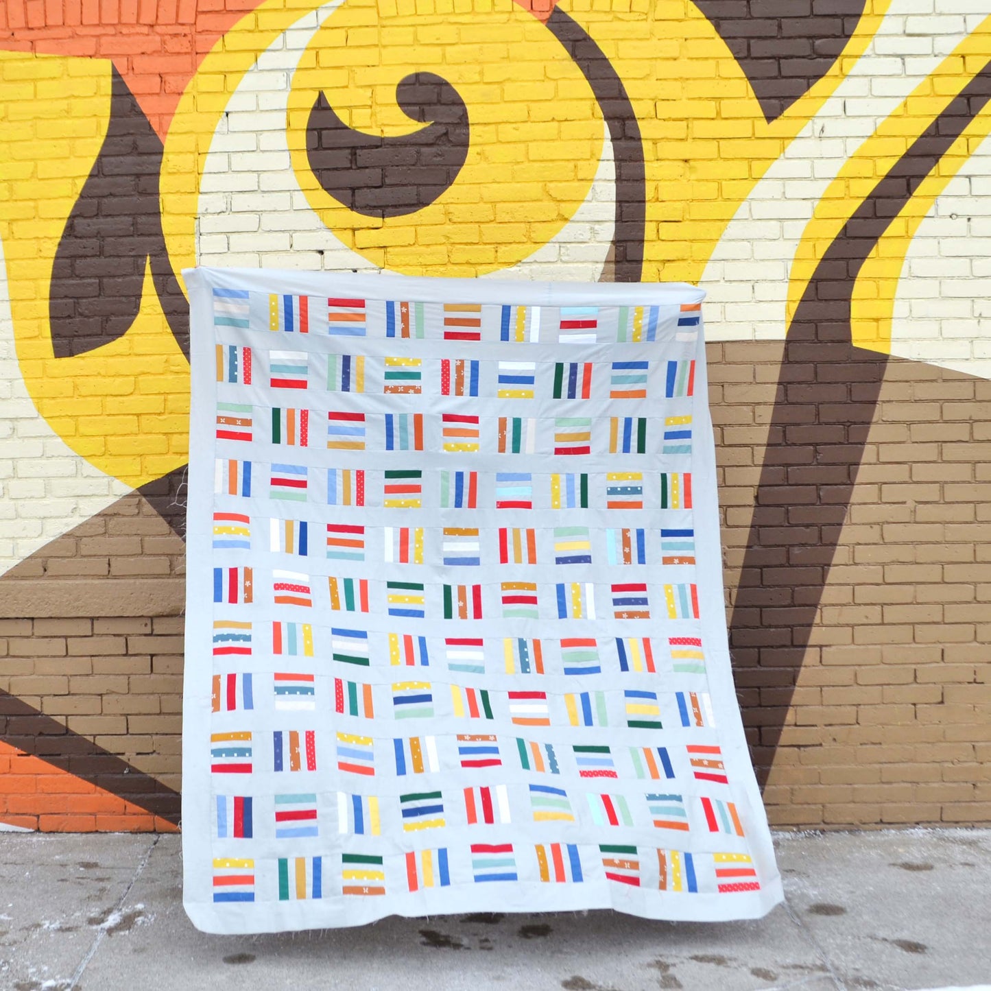 Scrappy Lines Quilt Pattern