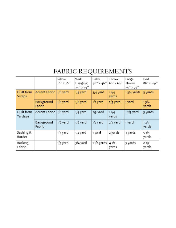 Scrappy Lines Quilt Pattern