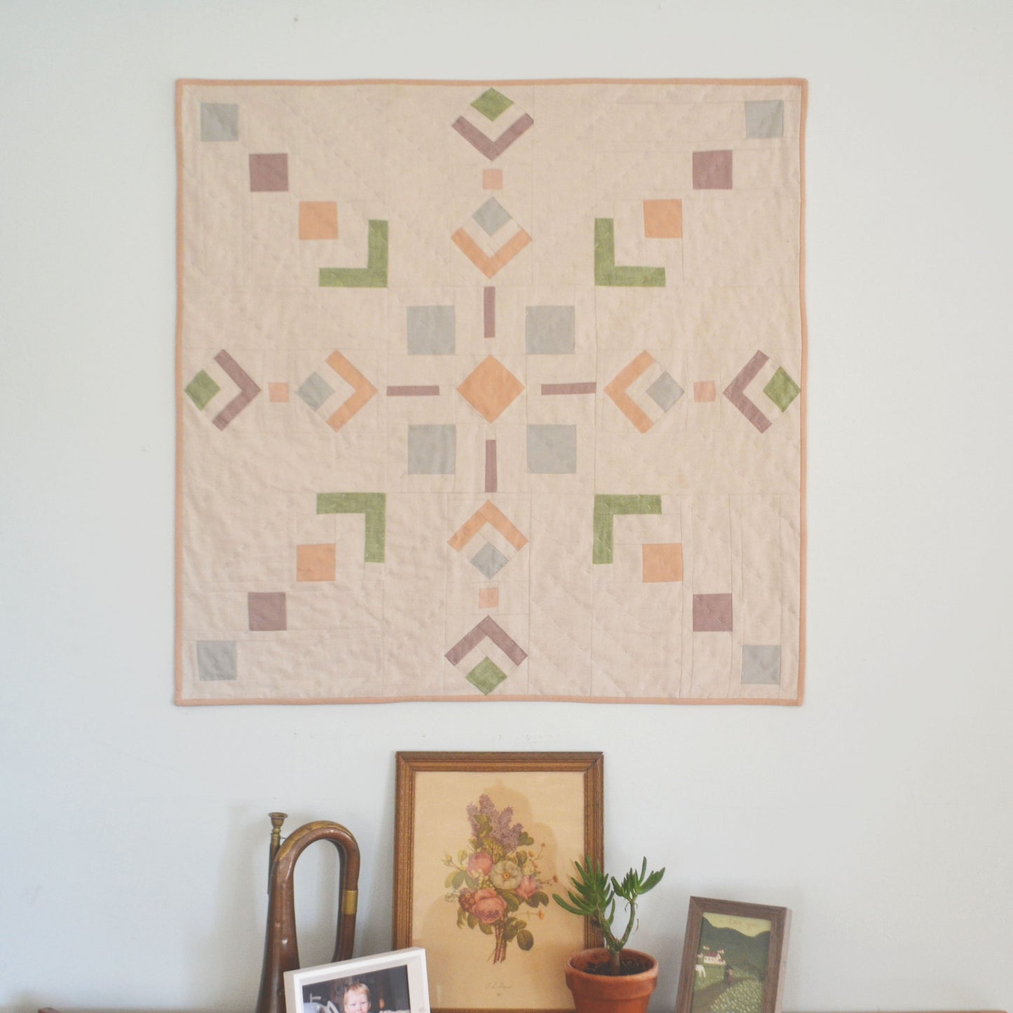 Single Snowflake Quilt Pattern