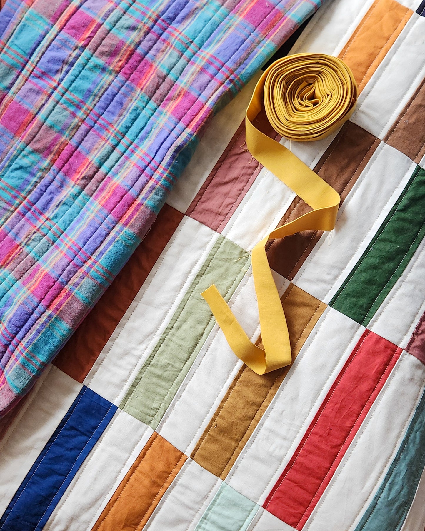 Scrappy Strokes Quilt Pattern