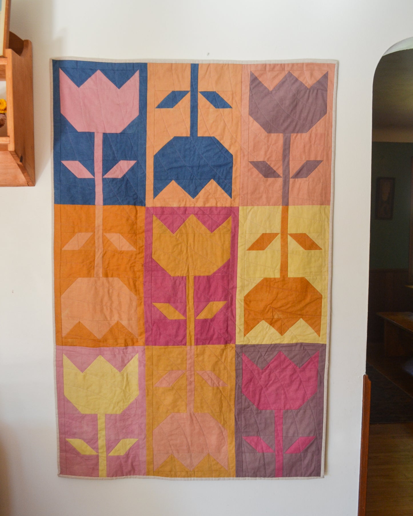 Flower Block Quilt Pattern