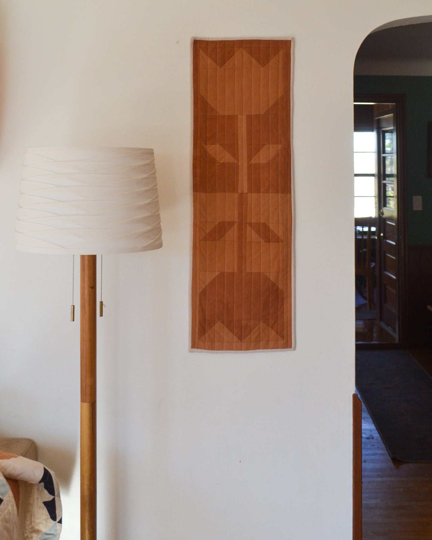 Side Lake Stitch Kit 02: Flower Block Wall Quilt