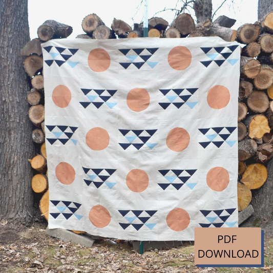Blossom Moon Quilt Pattern