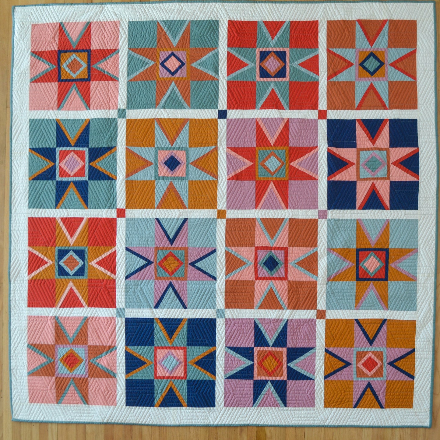 Strawflower Quilt Pattern