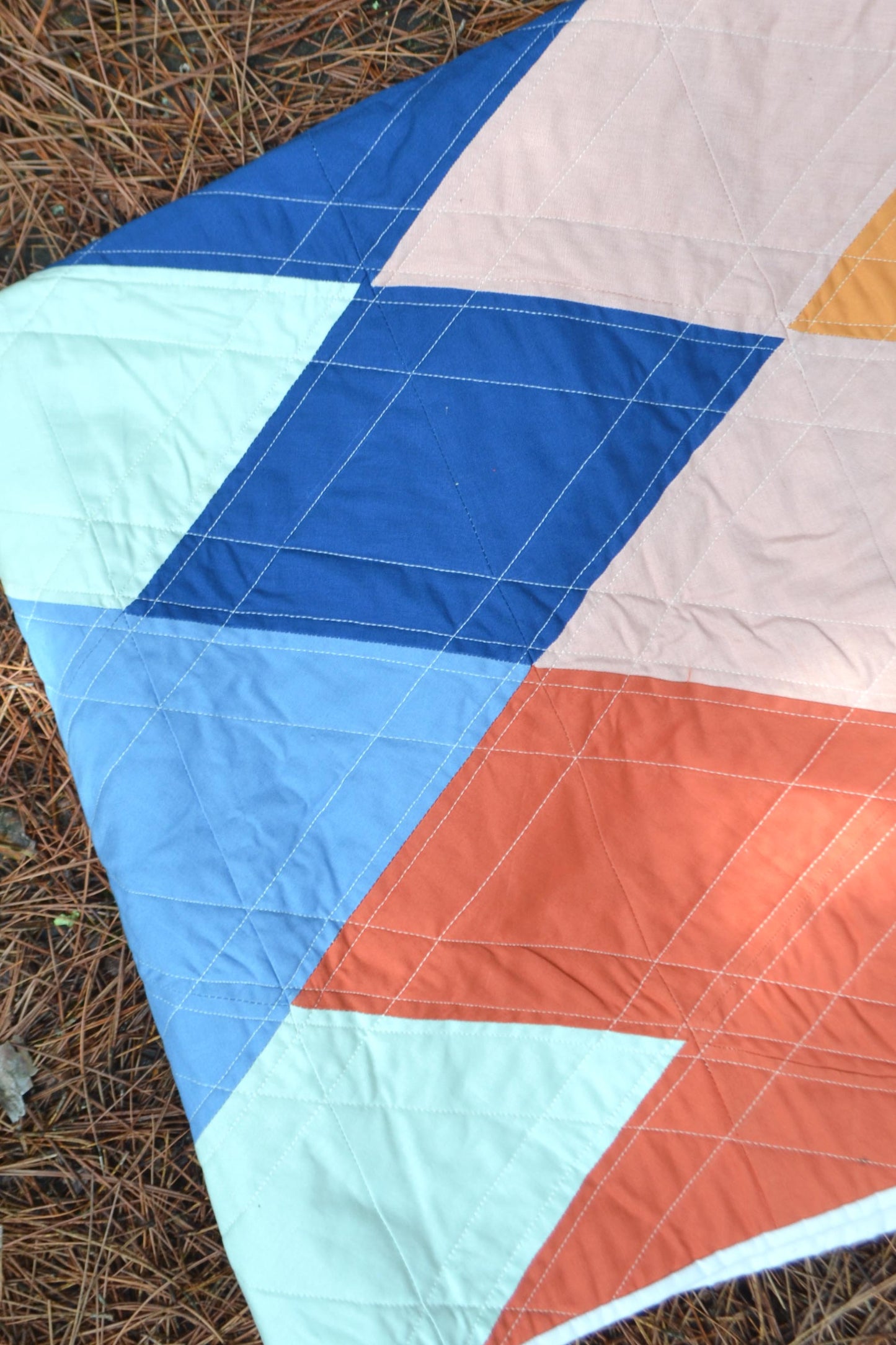 Mountain Diamond Quilt Pattern