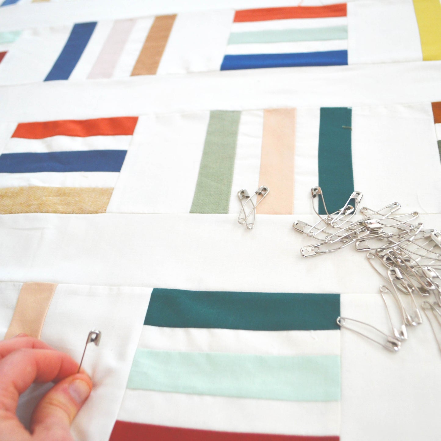 Scrappy Lines Quilt Pattern