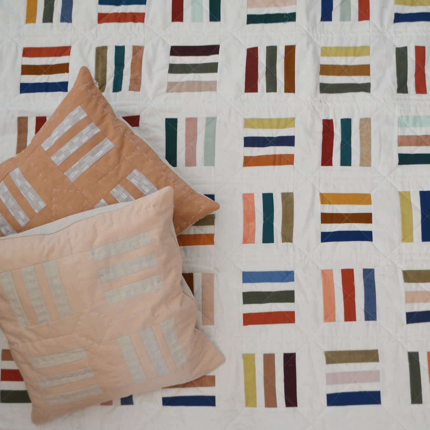 Scrappy Lines Quilt Pattern